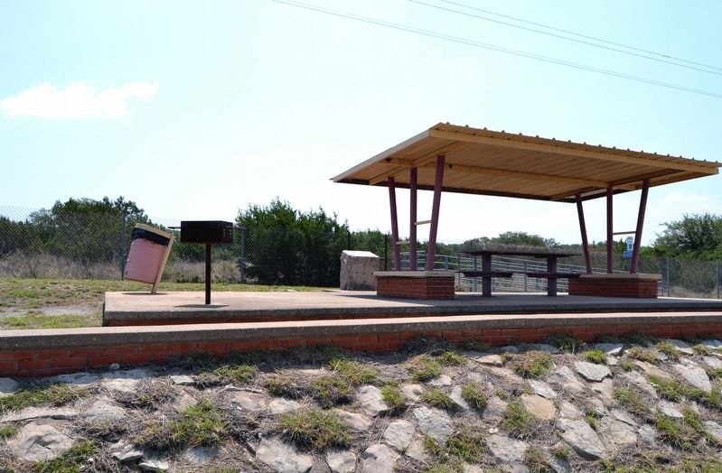 Marker at US 277 Roadside Park image. Click for full size.