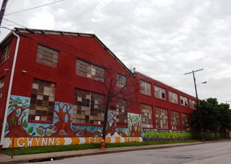 Gwynns Falls Trail Mural image. Click for full size.