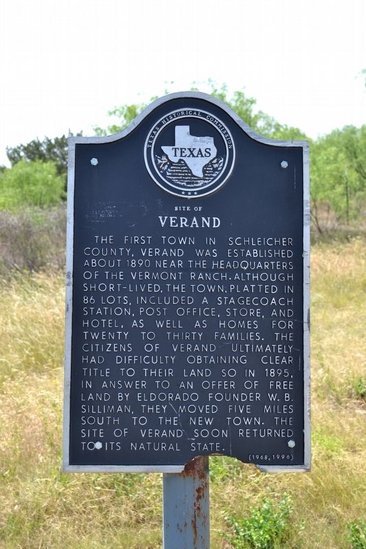 Site of Verand Marker. Click for full size. Site of Verand Marker image. Click for full size.