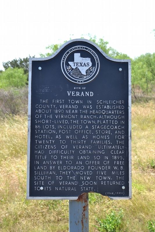 Site of Verand Marker image. Click for full size.