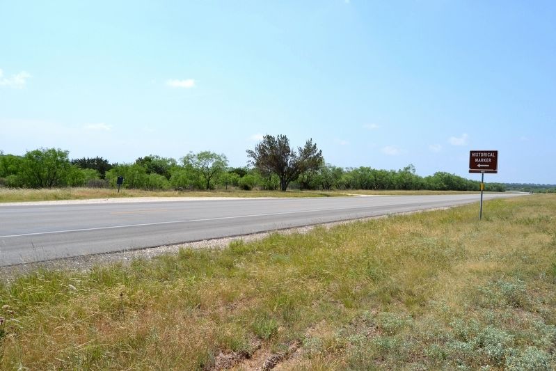 Marker on East Side of US 277. Click for full size. Marker on East Side of US 277 image. Click for full size.