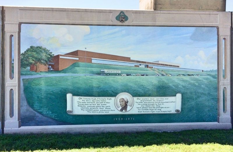 Rosa A. Temple High School Mural image. Click for full size.