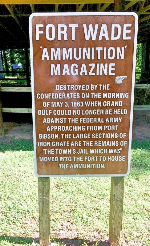 Fort Wade Ammunition Magazine Marker. Click for full size. Fort Wade Ammunition Magazine Marker image. Click for full size.