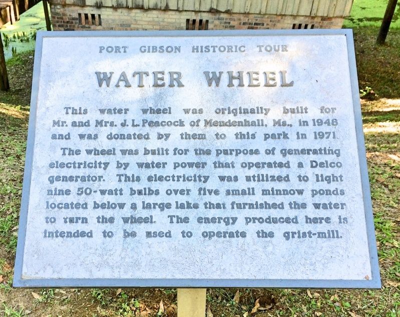 Water Wheel Marker image. Click for full size.