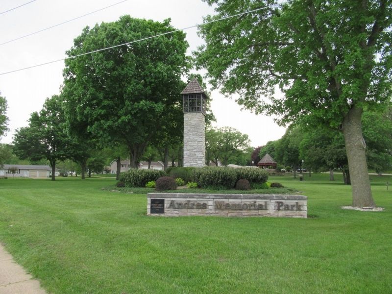 Andres Memorial Park. Click for full size. Andres Memorial Park image. Click for full size.