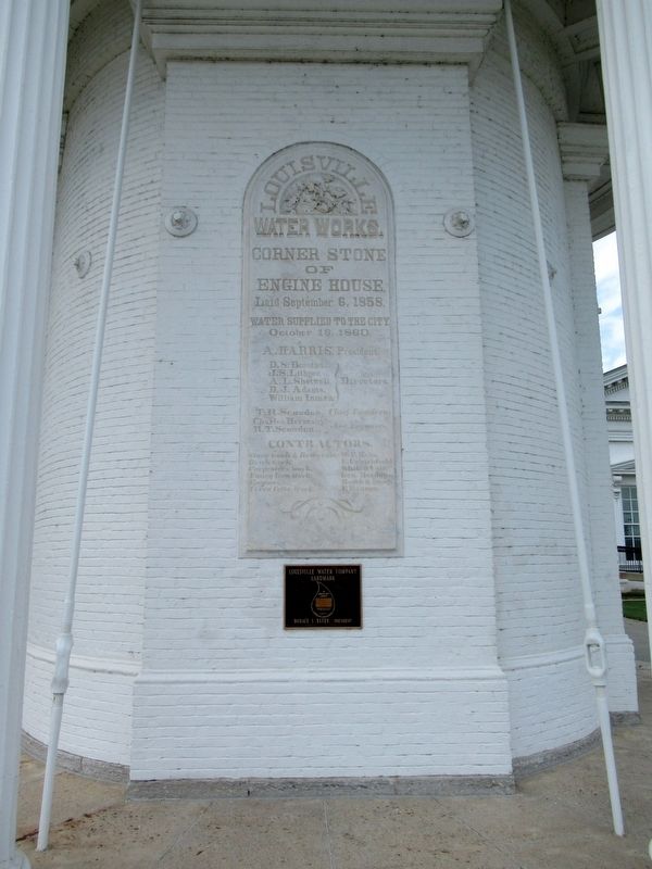 Louisville Water Works Marker. Click for full size. Louisville Water Works Marker image. Click for full size.