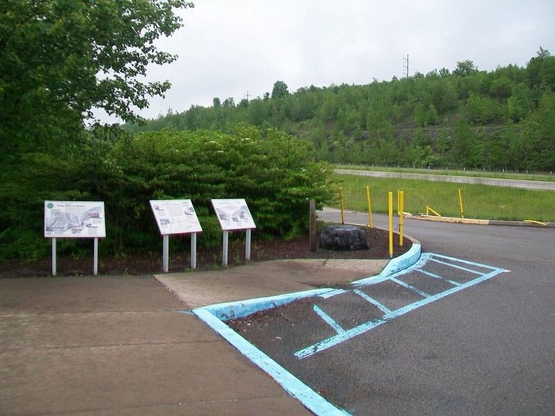 Lackawanna Valley Industrial Highway Markers image. Click for full size.