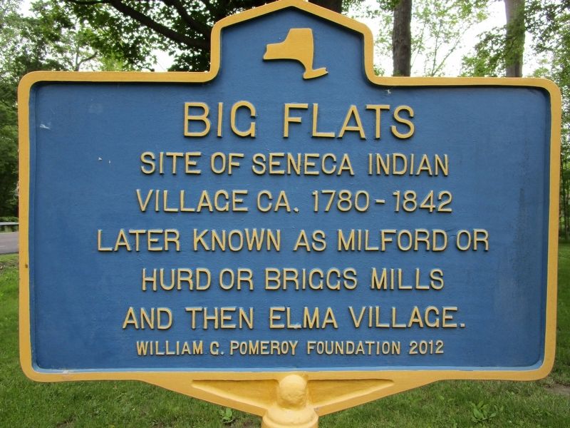 Big Flats Marker image. Click for full size.