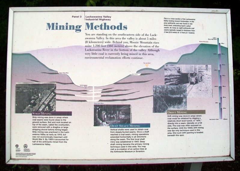 Mining Methods Marker. Click for full size. Mining Methods Marker image. Click for full size.