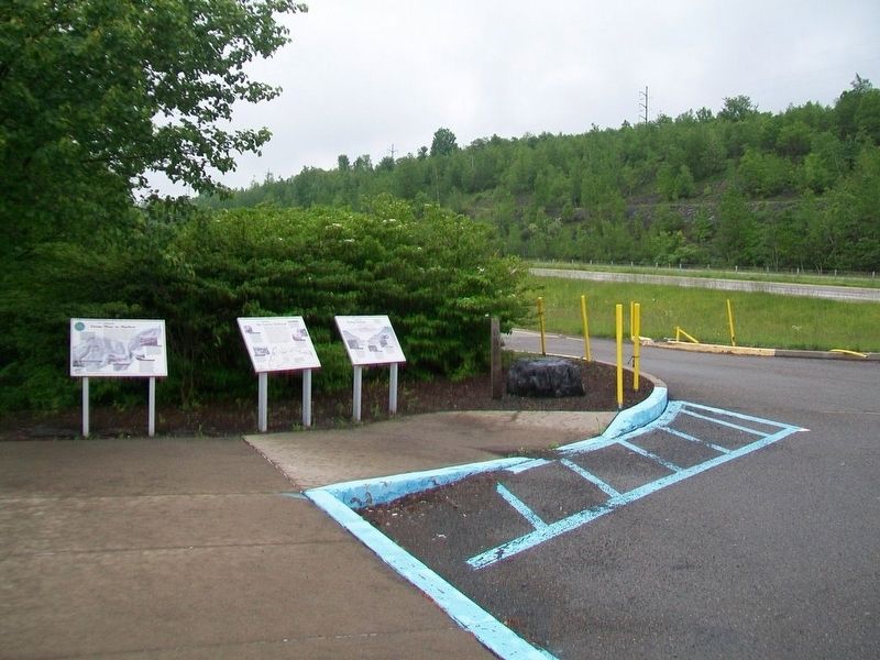 Lackawanna Valley Industrial Highway Markers. Click for full size. Lackawanna Valley Industrial Highway Markers image. Click for full size.