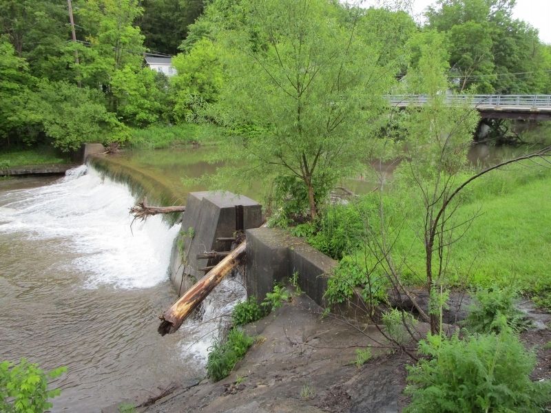 Cazenovia Creek at this Aurora Marker image. Click for full size.