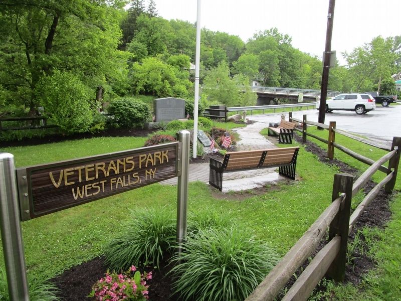 West Falls Veterans Memorial image. Click for full size.