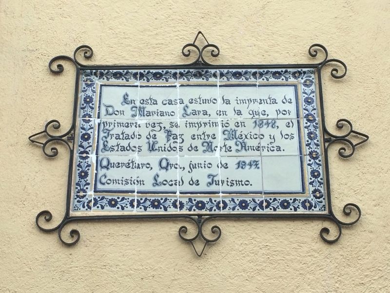 House of Mariano Lara Marker image. Click for full size.