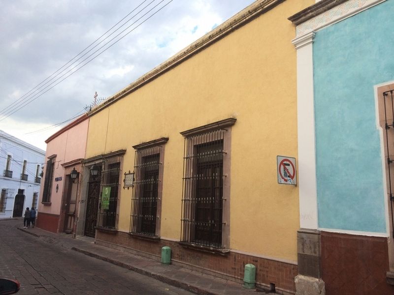 House of Mariano Lara Marker image. Click for full size.
