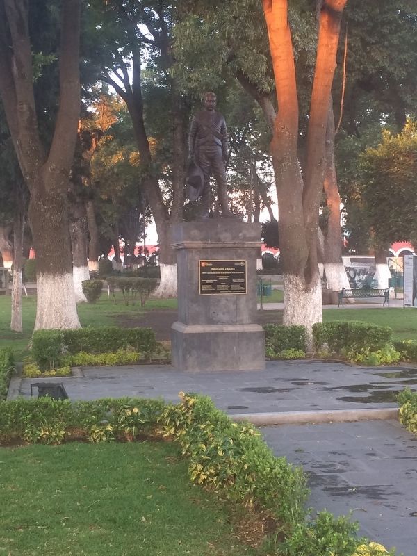 Emiliano Zapata Marker. Click for full size. Emiliano Zapata Marker image. Click for full size.