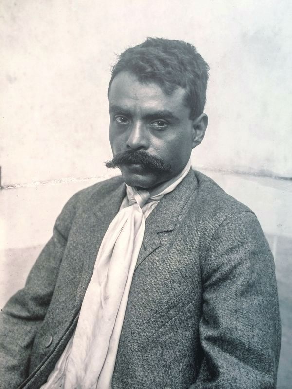 Emiliano Zapata image. Click for full size.