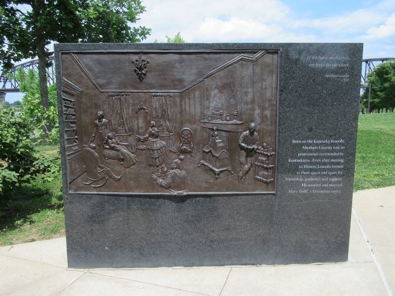 Lincoln Memorial Marker. Click for full size. Lincoln Memorial Marker image. Click for full size.
