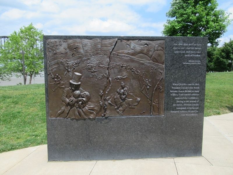 Lincoln Memorial Marker. Click for full size. Lincoln Memorial Marker image. Click for full size.