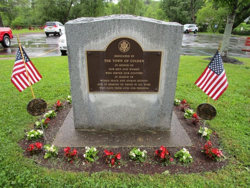 Colden Veterans Memorial image. Click for full size.