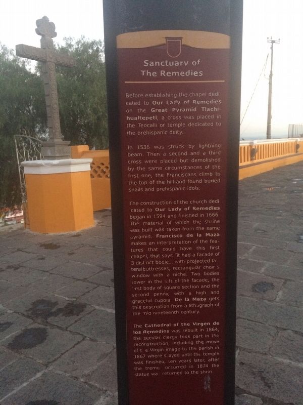 Sanctuary of The Remedies Marker, English version. Click for full size. Sanctuary of The Remedies Marker, English version image. Click for full size.