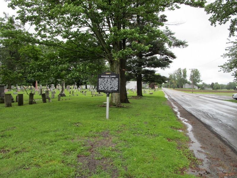 Woodside Farms Marker image. Click for full size.