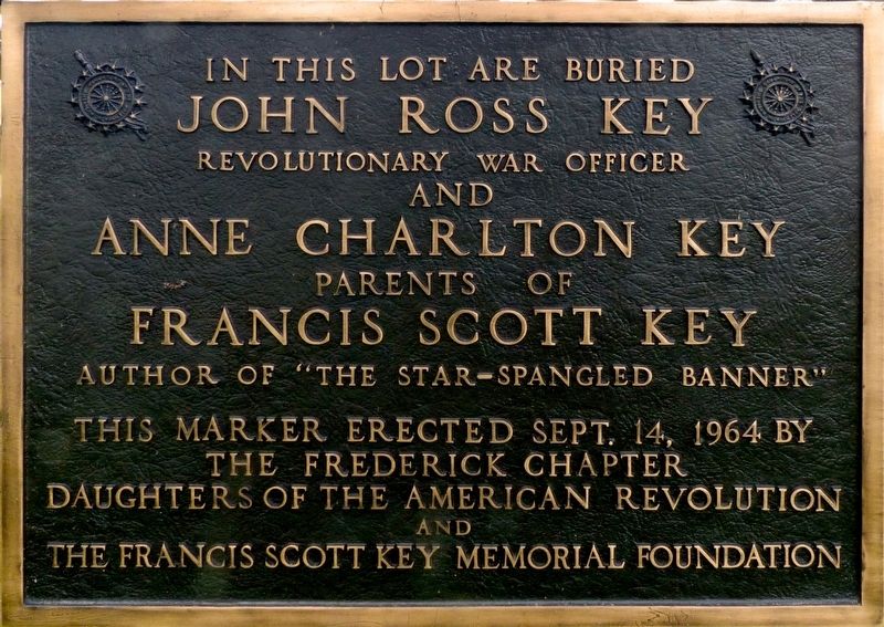 John Ross Key and Anne Charlton Key Marker image. Click for full size.