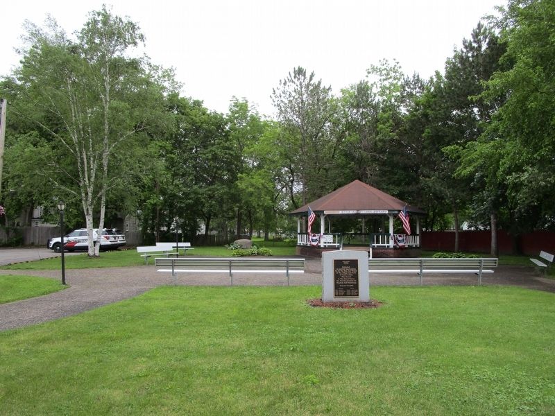 North Collins Veterans Memorial image. Click for full size.