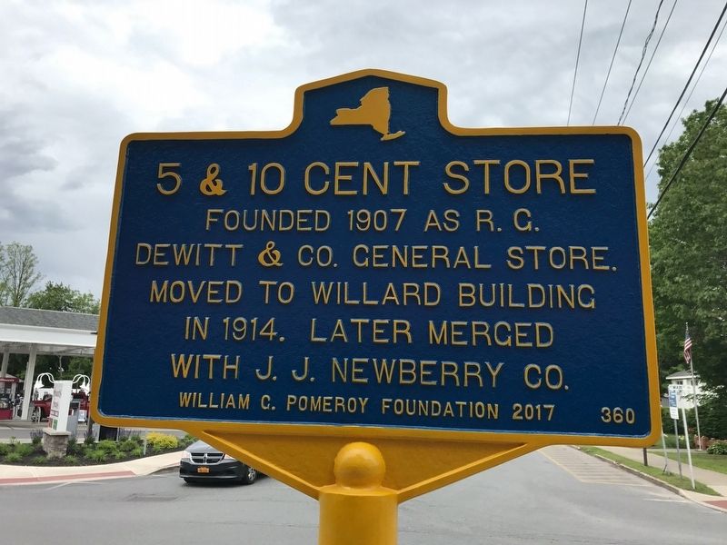 5 & 10 Cent Store Marker image. Click for full size.