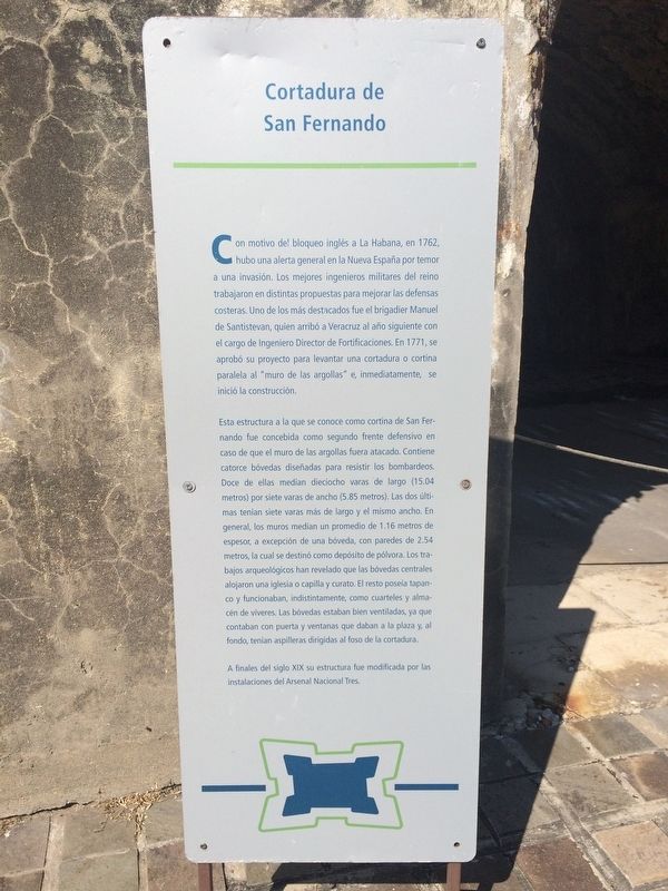 The “Curtain” of San Fernando Marker image. Click for full size.