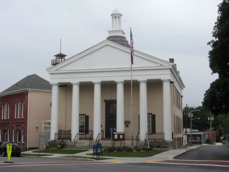 1841 Courthouse Marker relocated to just right of the main entrance following renovations.. Click for full size. 1841 Courthouse Marker relocated to just right of the main entrance following renovations. image. Click for full size.