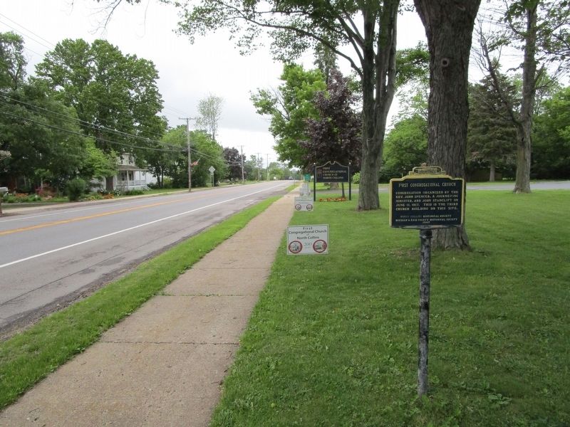 First Congregational Church Marker image. Click for full size.