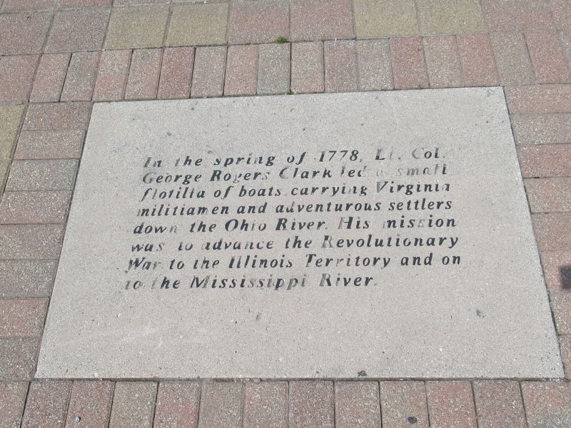 General George Rogers Clark Marker. Click for full size. General George Rogers Clark Marker image. Click for full size.