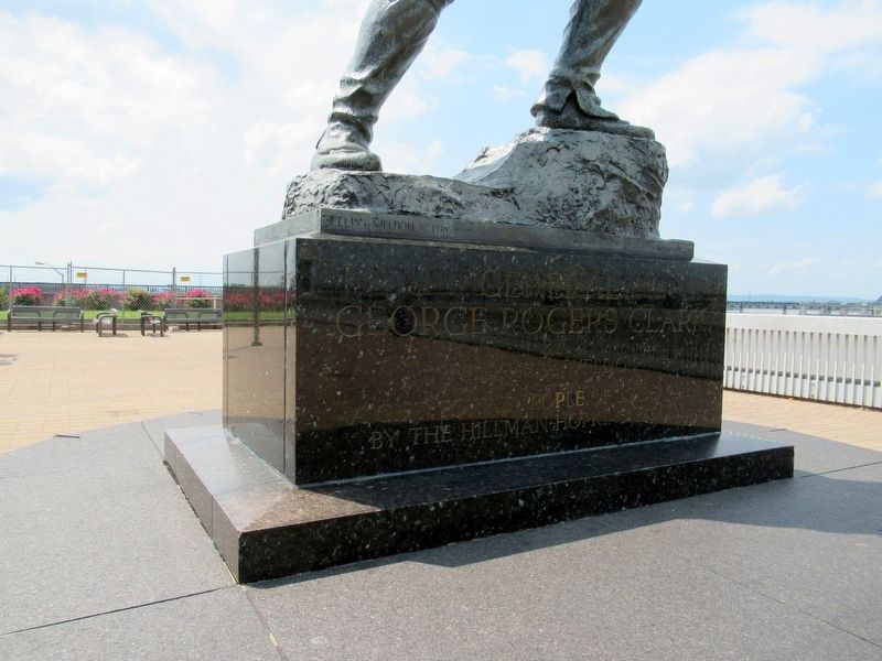 General George Rogers Clark Marker. Click for full size. General George Rogers Clark Marker image. Click for full size.