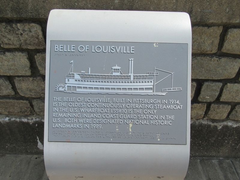 Belle of Louisville Marker image. Click for full size.