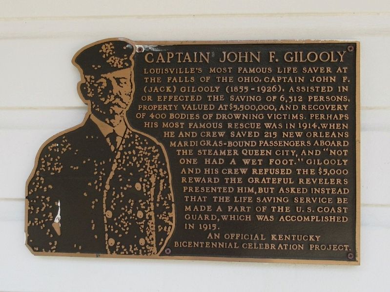 Captain John F. Gilooly Marker image. Click for full size.