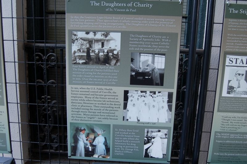 Daughters of Charity Marker. Click for full size. Daughters of Charity Marker image. Click for full size.