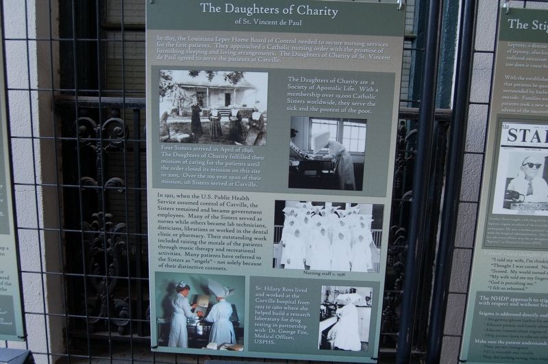 Daughters of Charity Marker image. Click for full size.