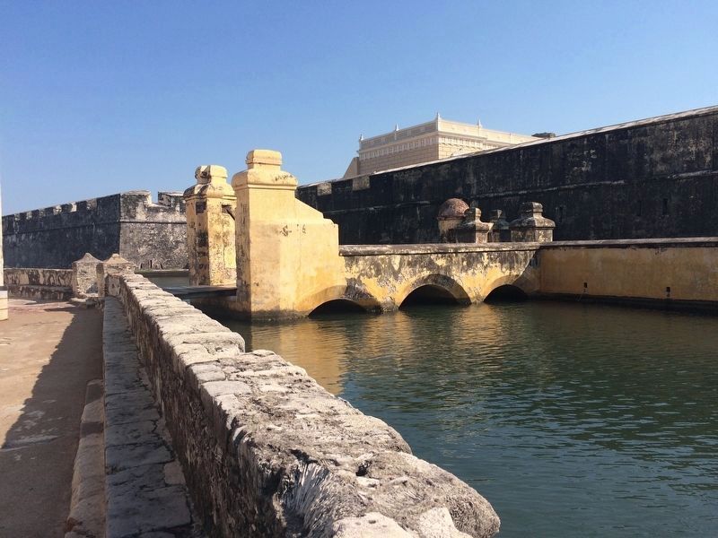The Bridge of Sighs at Fort San Juan de Ul�a image. Click for full size.