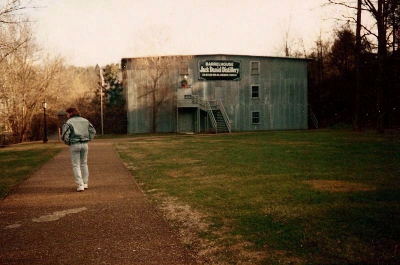 A barrelhouse at the Jack Daniel Distillery. Click for full size. A barrelhouse at the Jack Daniel Distillery image. Click for full size.