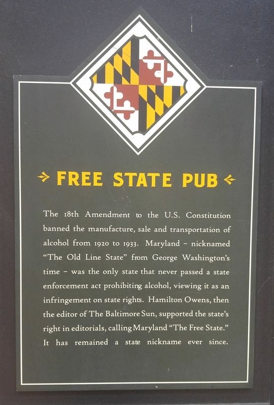 Free State Pub Marker image. Click for full size.