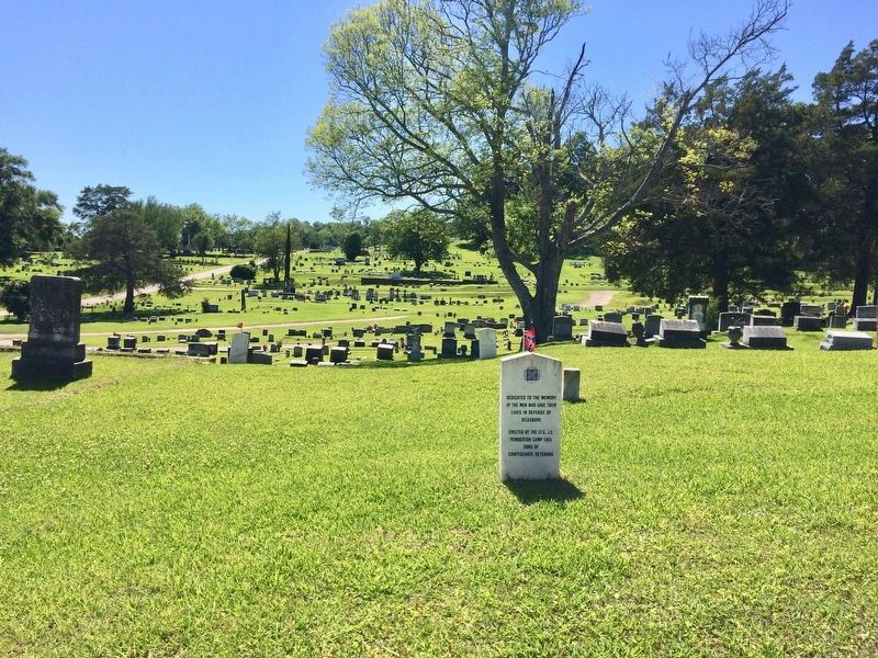 Confederate Dead at Vicksburg Memorial image. Click for full size.