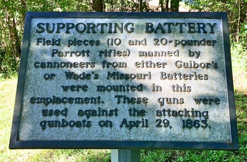 Supporting Battery Marker. Click for full size. Supporting Battery Marker image. Click for full size.