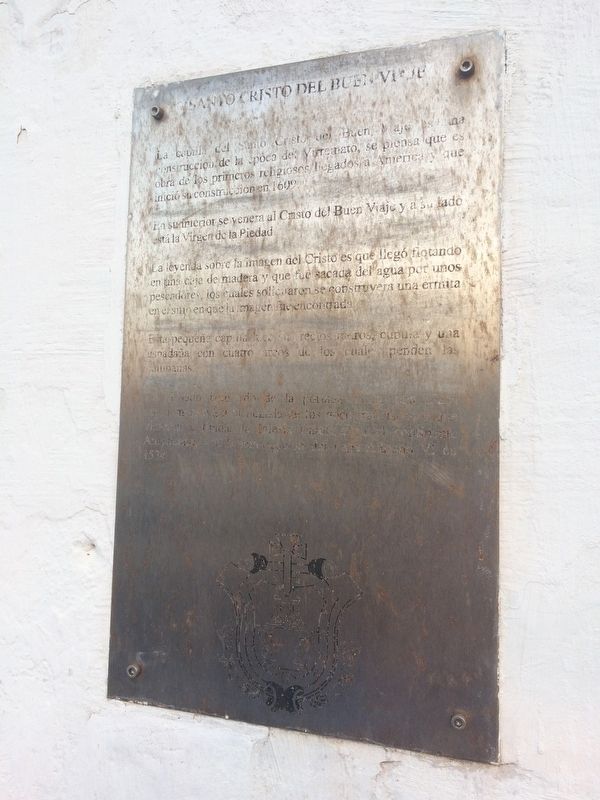 Chapel of Holy Christ of the Good Voyage Marker. Click for full size. Chapel of Holy Christ of the Good Voyage Marker image. Click for full size.