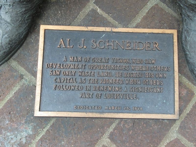 Al J. Schneider Marker image. Click for full size.