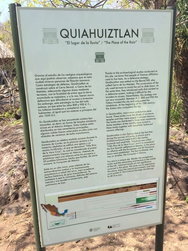 Quiahuiztl�n Marker image. Click for full size.