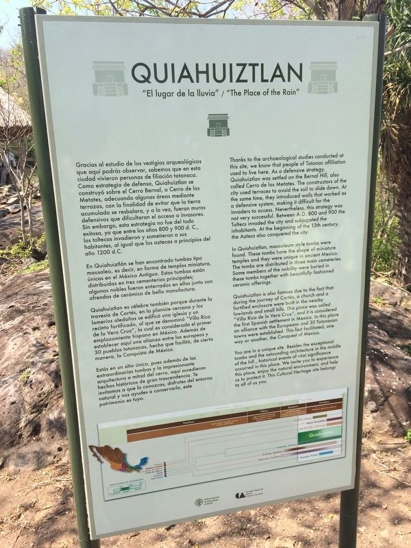 Quiahuiztln Marker image. Click for full size.