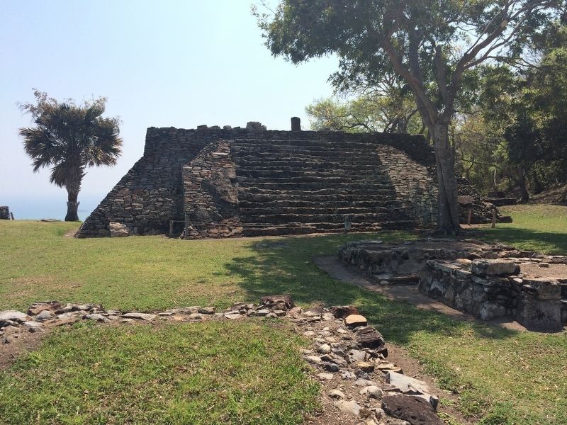 A pyramid at Quiahuiztln image. Click for full size.