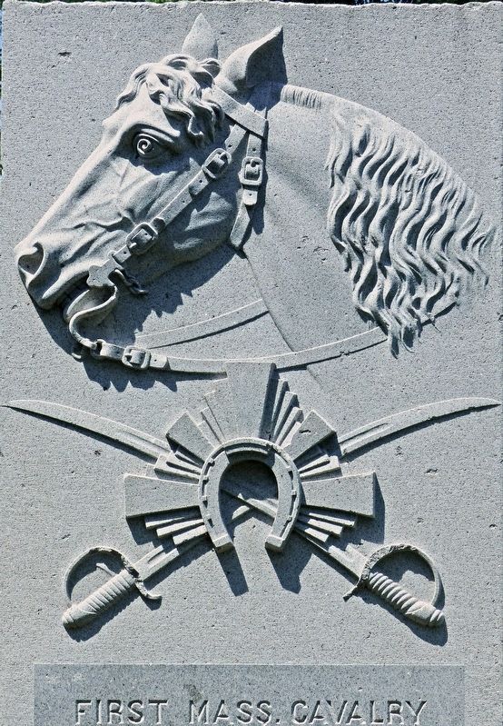 First Mass. Cavalry. Click for full size. First Mass. Cavalry image. Click for full size.