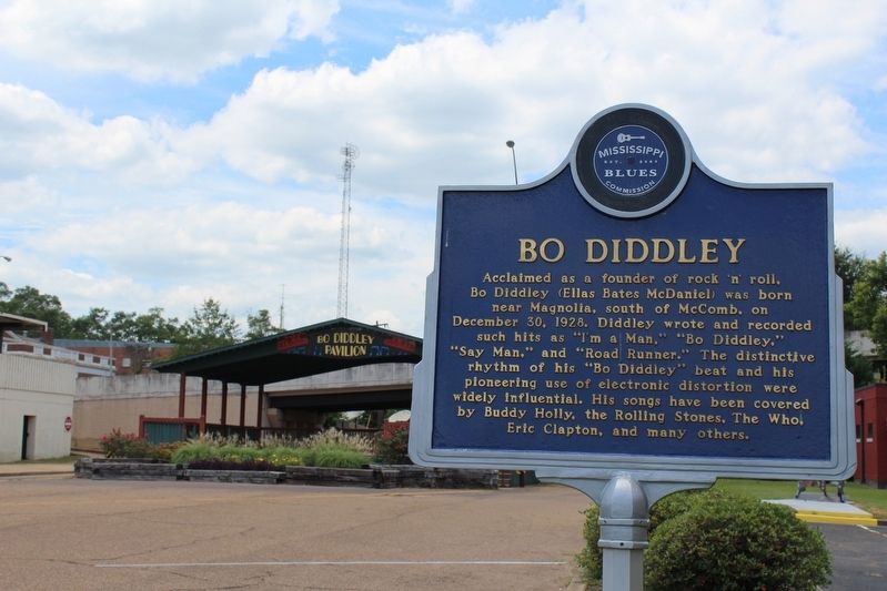 Bo Diddley Marker image. Click for full size.