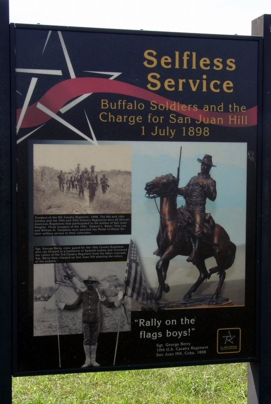 Selfless Service Marker image. Click for full size.